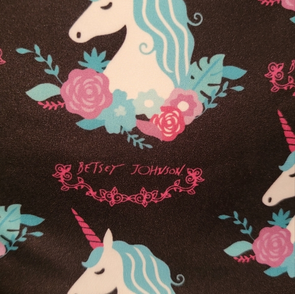 Betsy Johnson Unicorn Lunch cross body bag tote cold hot food storage TBJ-0224 - Picture 7 of 16